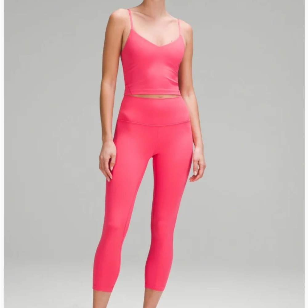 lululemon Align Cropped Cami Tank Top Light Support, A/B cup - Picture 2 of 7